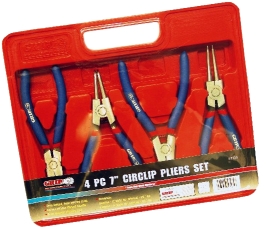 GRIP - PLIER - CIRCLIP - 175MM / 7'' - 4 PCE SET